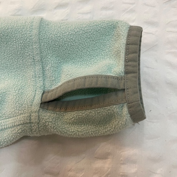 North Face Girl's Fleece Sweatshirt / Pullover, Seafoam / Pale Green, Med 10-12 - Picture 7 of 7
